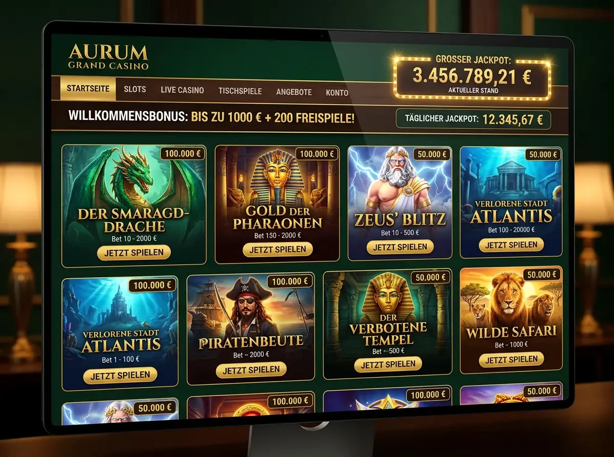 Vibebet — Spielsaal und Angebot